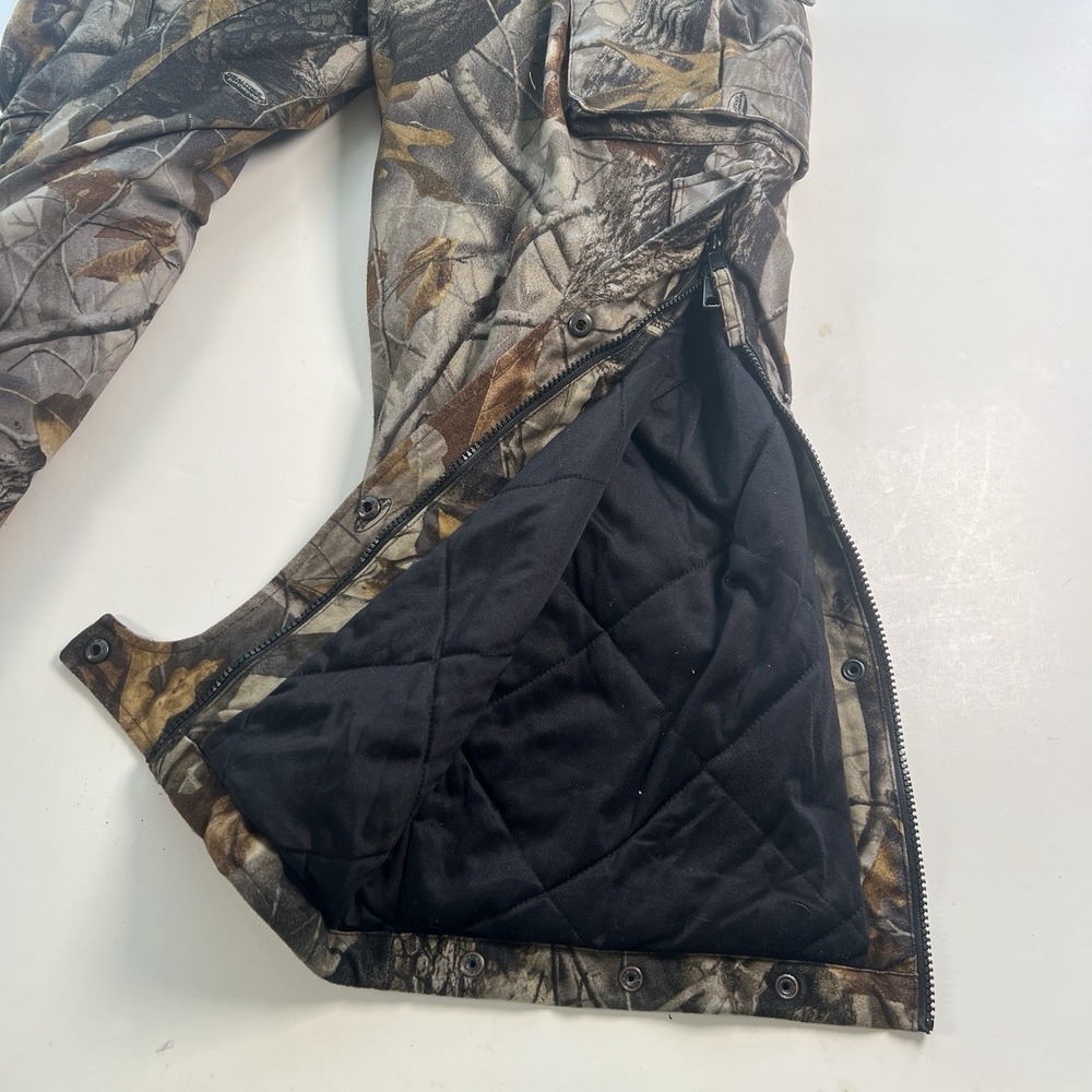 Cabelas Herters Men's Size M Coveralls Realtree Camo Insulated Hunting Jumpsuit - Picture 3 of 16